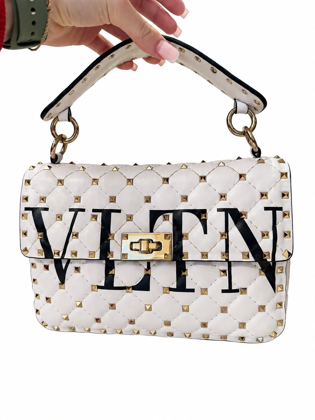 VALENTINO GARAVANI — Sac à poignée VLTN Candystud